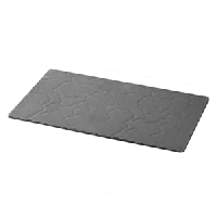 Блюдо для подачи «Базальт»;керамика;,H=35,L=400,B=250мм