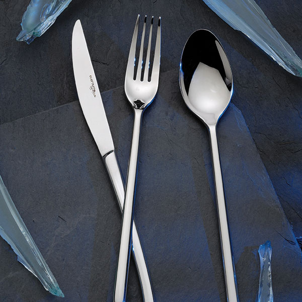 Вилка столовая «X-LO»;сталь нерж.;металлич.