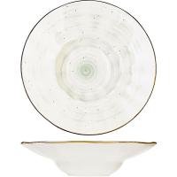 Тарелка для пасты «Пастораль»;фарфор;300мл;D=29,H=7см;зелен.