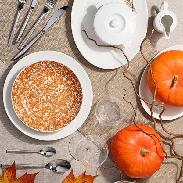 Салатник «Инк легаси»;фарфор;0,65л;D=205,H=40мм;оранжев.