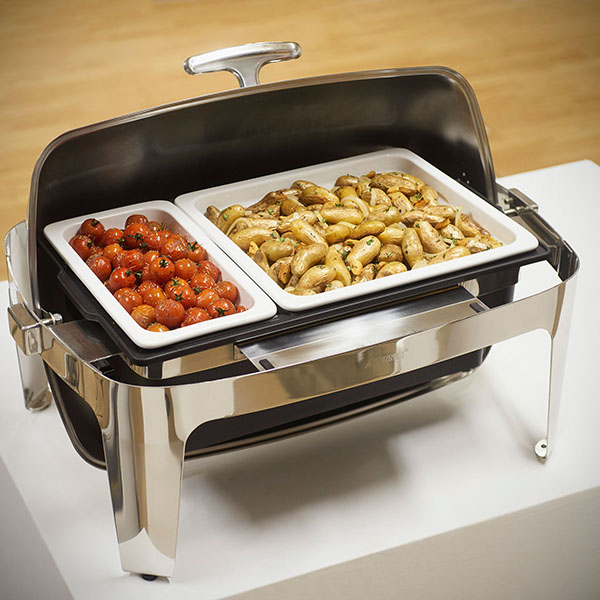 Гастроемкость GN 1/3;фарфор;1,9л;,H=65,L=325,B=176мм;белый