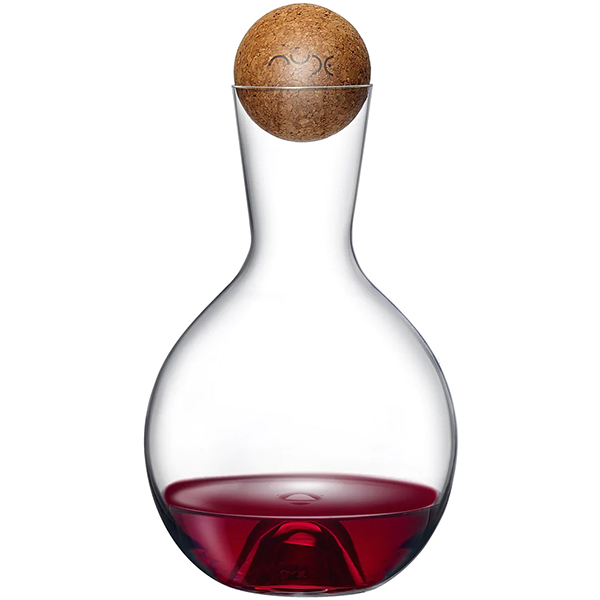 Кувшин «Винтаж» с крышкой;хр.стекло;0,75л;D=15,H=24,2см;прозр.