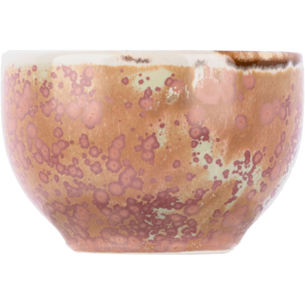 Сахарница с крышкой «Пион»;фарфор;200мл;D=91,H=60мм;розов.