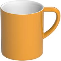 Кружка «Бонд»;фарфор;300мл;желт.