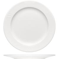 Тарелка «Карат» мелкая;фарфор;D=28,H=2см;белый