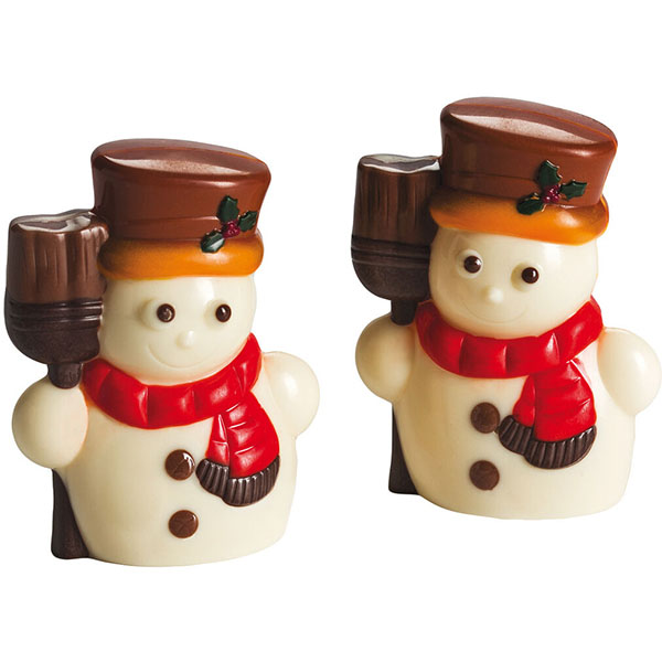 Форма для шоколада «Снеговик»[4шт];пластик;,H=85,L=275,B=62мм