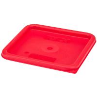 Крышка для контейнера арт.6SFSP, 8SFSP;полиэтилен;,L=21,5,B=21,5см;красный