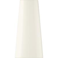 Ваза для цветов «Пьюрити»;эко-кост. фарф.;D=48/63,H=130мм;белый