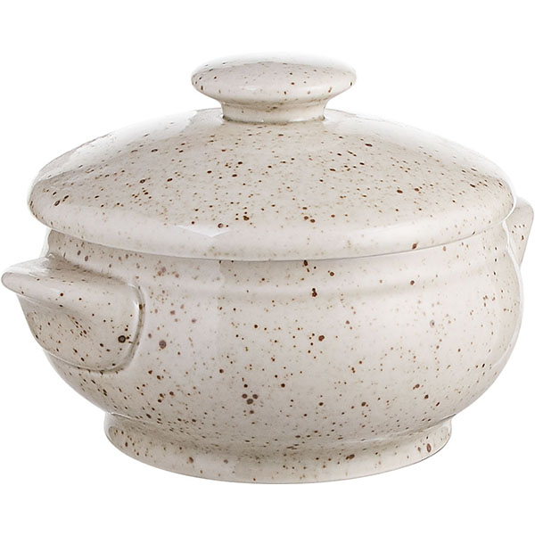 Чашка бульонная «Лайфстиль»;фарфор;0,5л;,H=65мм;песочн.