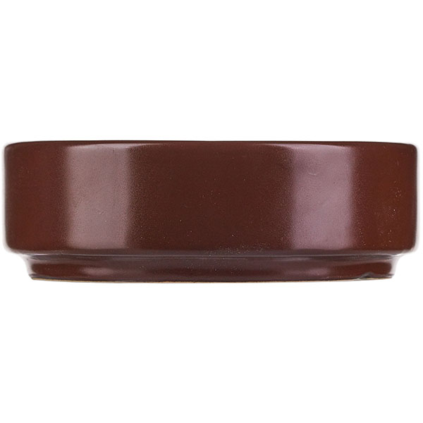 Салатник «Шоколад»;фарфор;150мл;D=100,H=35мм;тем.корич.