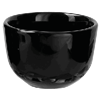 Стопка для саке «Кунстверк»;фарфор;50мл;D=6,H=4см;черный