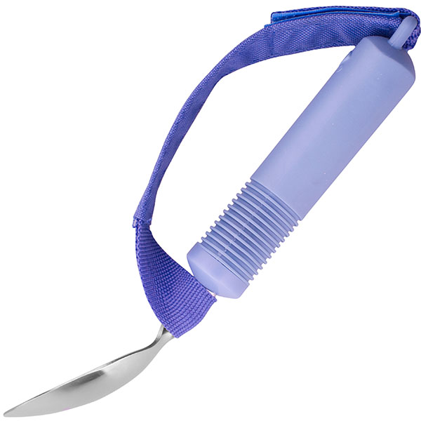 Ложка столовая «Армед»;сталь нерж.,пластик;,L=200/55,B=40мм;металлич.