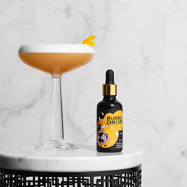 Пенообразователь пищевой «Bubble Drops»;стекло;50мл;D=37,H=92мм