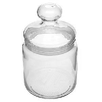 Банка круглая с крышкой «Клаб»;стекло;0,75л;D=95,H=175мм;прозр.