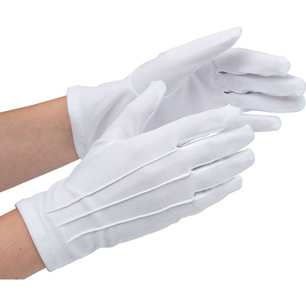 Перчатки размер (L/XL) для официантов (пара);хлопок;белый