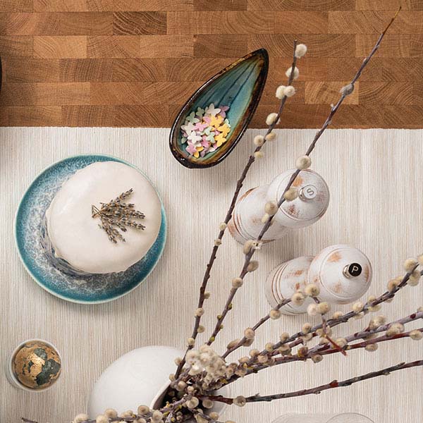 Мельница для перца;дерево;D=55,H=150мм;белый