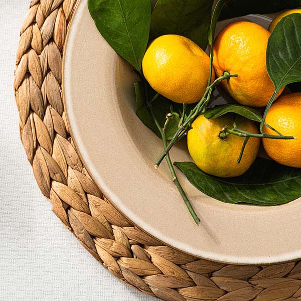 Тарелка глубокая;керамика;D=213,H=50мм;серый,синий