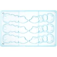 Форма для шоколада «Улыбающийся кролик»;поликарбонат;,H=40,L=120,B=43мм