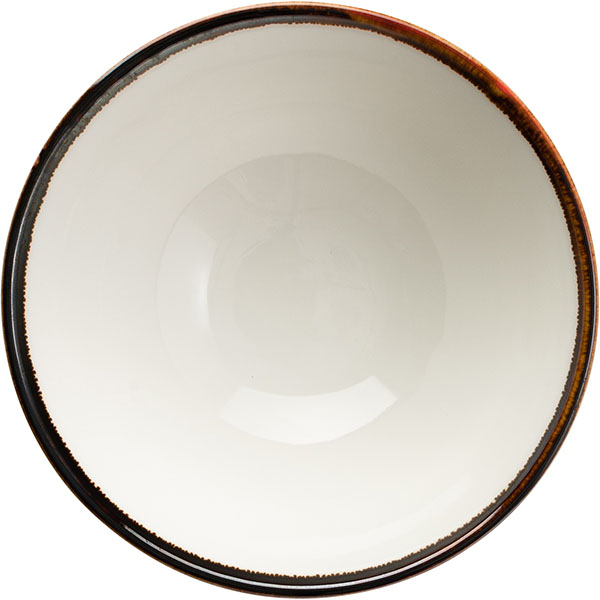 Салатник «Джаспер»;фарфор;240мл;D=113,H=54мм;белый,красный