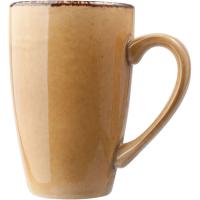 Кружка «Террамеса мастед»;фарфор;285мл;D=7,H=11,L=11см;св.корич. Кружка «Террамеса мастед»;фарфор;285мл;D=7,H=11,L=11см;св.корич.