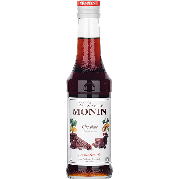 Сироп «Шоколад» Monin;стекло;250мл;D=53,H=215мм
