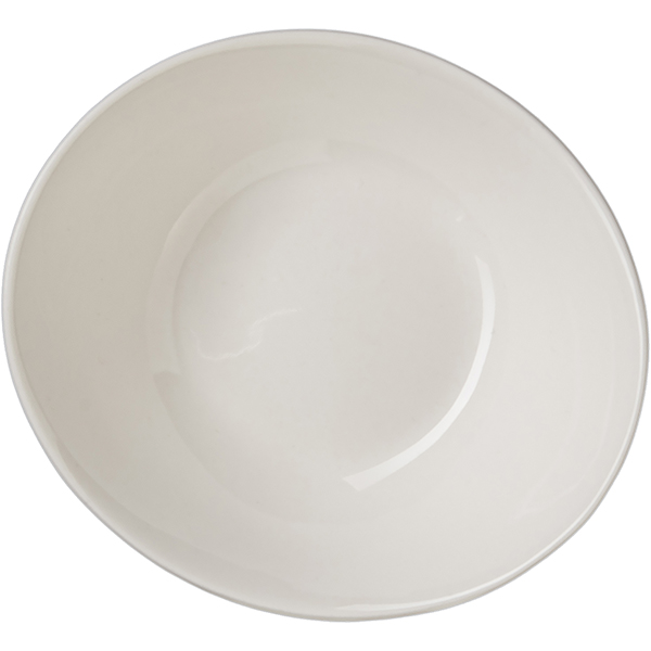 Салатник «Мини Пати» овальный;фарфор;,H=4,L=11,B=10см;белый