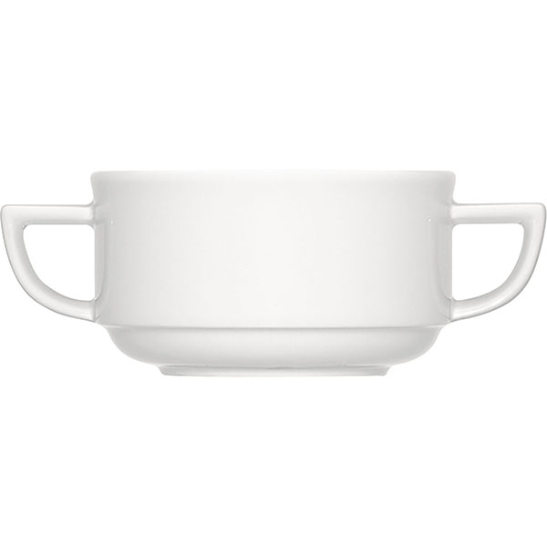 Чашка бульонная «Опшенс»;фарфор;260мл;белый