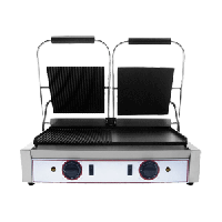 Гриль контактный R2L2;сталь;,H=21,5,L=58,B=39см;3,6Квт;металлич.