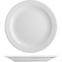 Тарелка «Прага» мелкая;фарфор;D=17,H=2см;белый
