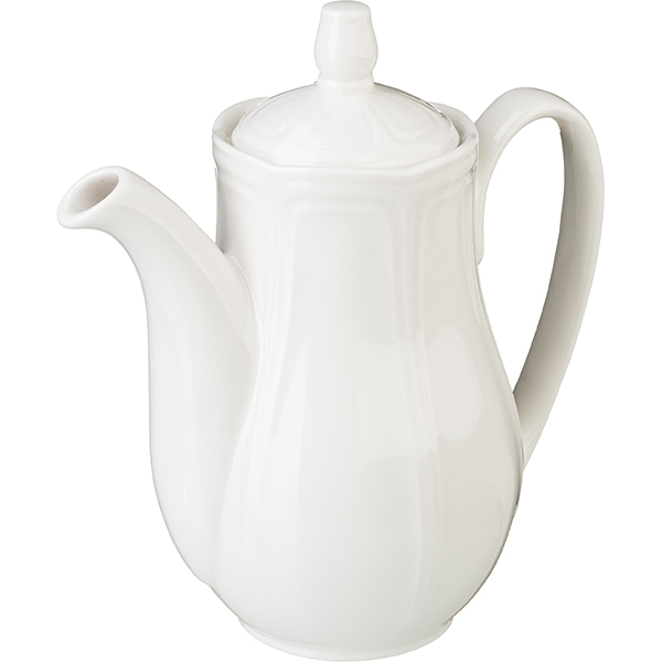Кофейник «Торино»;фарфор;340мл;белый