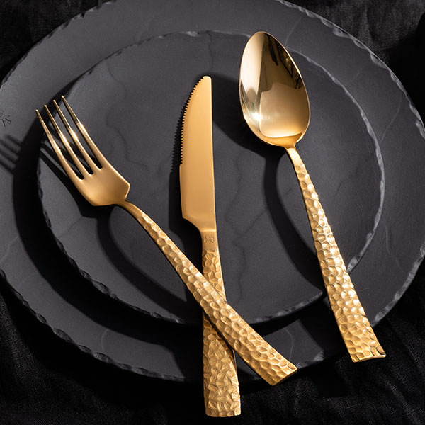 Ложка столовая «Пэлас Мартеллато Трэжер Хани»;сталь нерж.;золотой