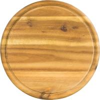 Доска разделочная;сосна;D=250,H=18мм;древесн.