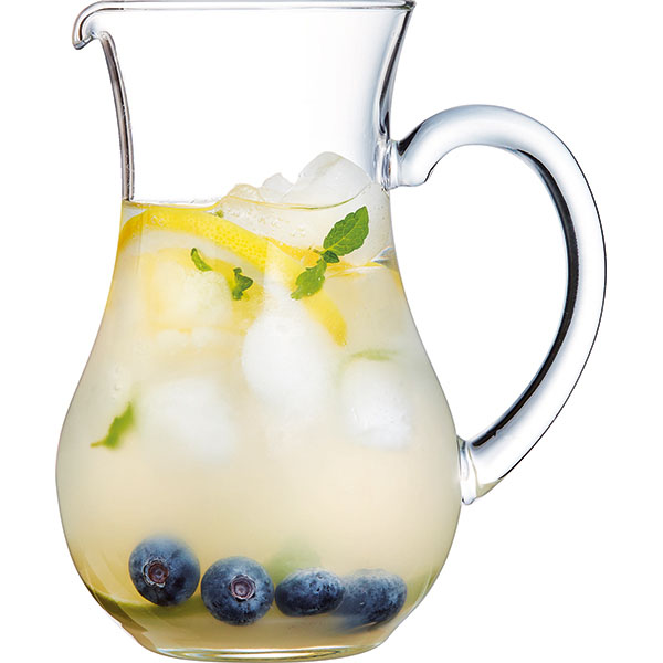 Кувшин «Пичет»;стекло;0,5л;D=77,H=150,L=130мм;прозр.