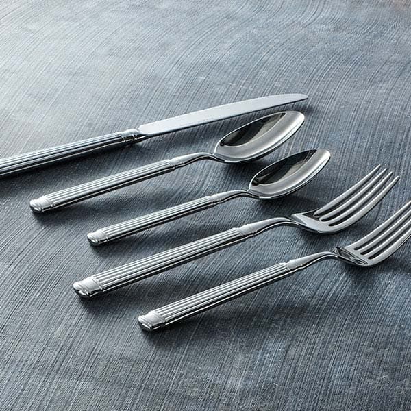 Вилка столовая «Кэролин»;сталь нерж.;,L=20,6см;металлич.