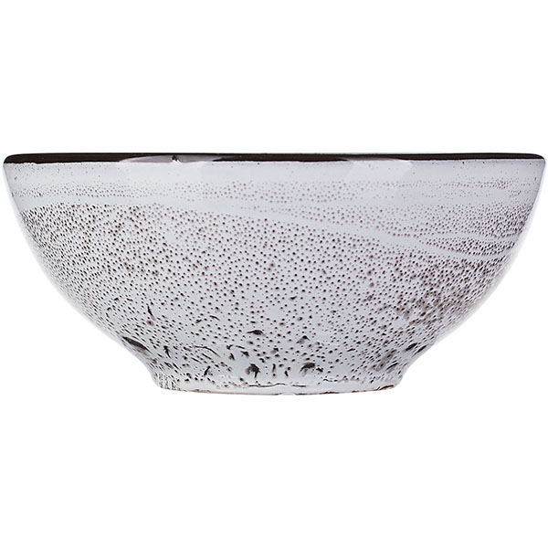 Салатник «Тирамису»;керамика;300мл;D=135,H=55мм;коричнев.,белый