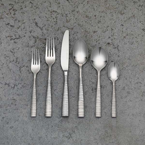 Нож столовый «Пируэт»;сталь нерж.;,L=23,2см;серебрист.