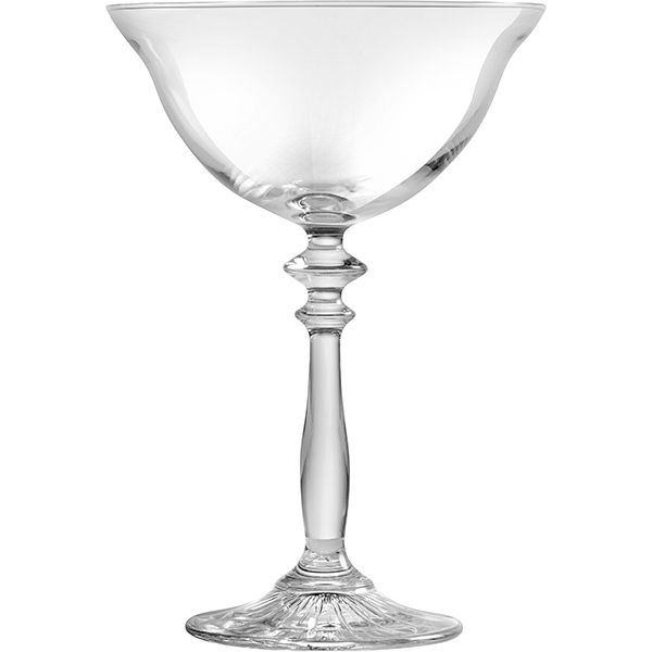 Шампанское-блюдце «1924»;стекло;245мл;D=11,3,H=16,1см