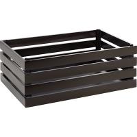 Ящик для подачи GN 1/1;акация;,H=20,L=55,5,B=35см;черный