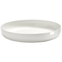 Блюдо «Бэйс» глубокое;фарфор;D=280,H=45мм;белый,глянц.