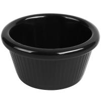 Соусник;пластик;60мл;D=71,H=36мм;черный