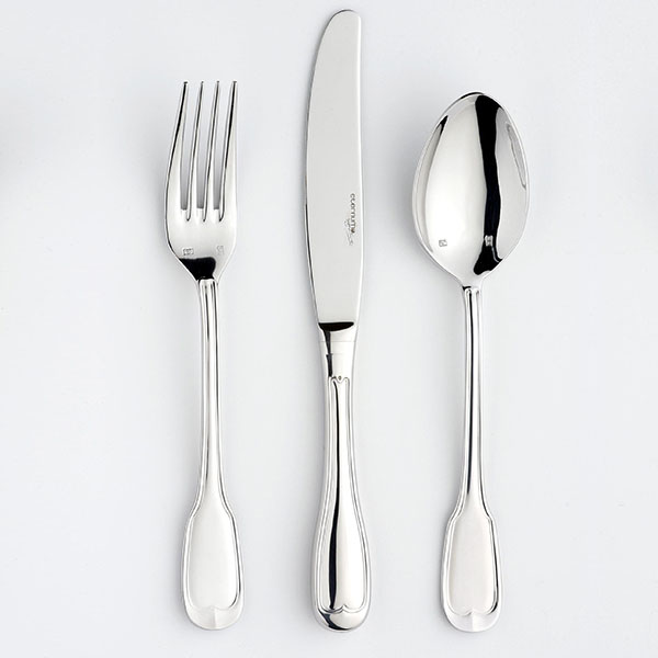 Нож столовый «Лувр»;сталь нерж.;,L=233/125,B=3мм;металлич.