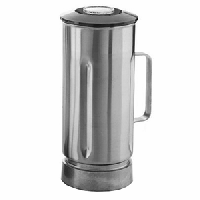 Колба д/блендера 7010104;металл;2л;D=13,H=28,5см;металлич.