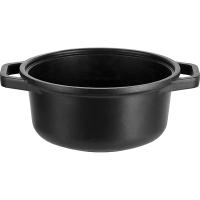 Кастрюля (индукция);алюм.литой,тефлон;2,25л;D=20,H=11,B=29см;черный