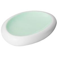 Блюдо для подачи «Нинфа»;фарфор;,H=45,L=265,B=175мм;белый,глянц.