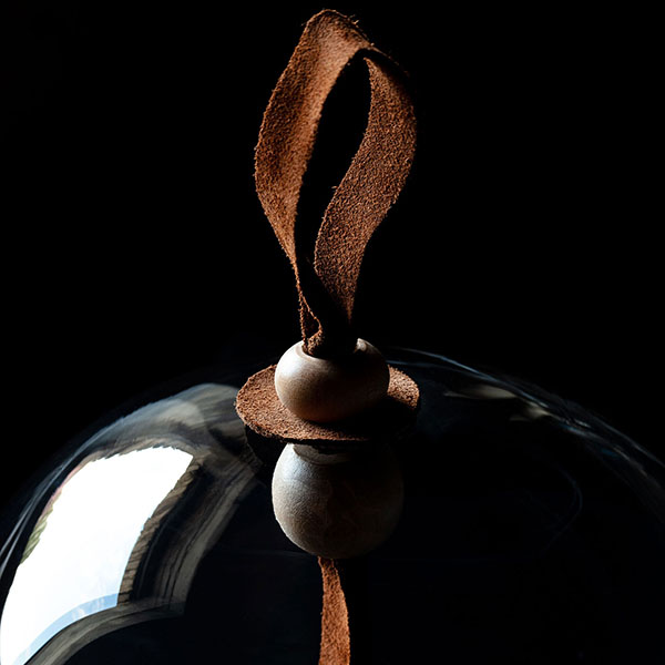 Баранчик «Револ Тач»;стекло;D=18,H=21см;прозр.