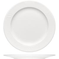 Тарелка «Карат» мелкая;фарфор;D=270,H=25мм;белый