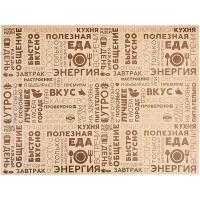 Бумага для подачи «Крафт»[1000шт];,L=40,B=30см;бежев.,коричнев.