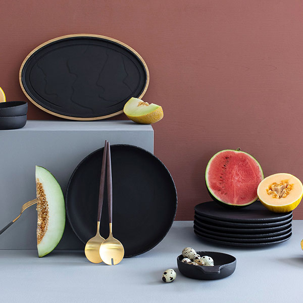 Сковорода для запекания «Базальт»;керамика;D=13см;черный