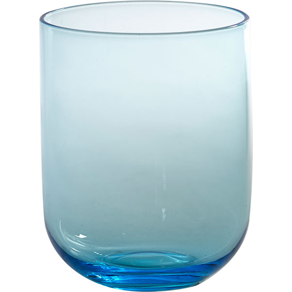 Стакан для коктейлей «Модерн»;стекло;395мл;D=77,H=91мм;голуб.