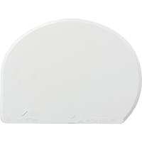 Шпатель твердый;пластик;,L=15,B=11см;белый